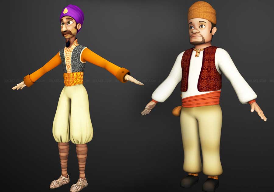 Cartoon 3D Characters