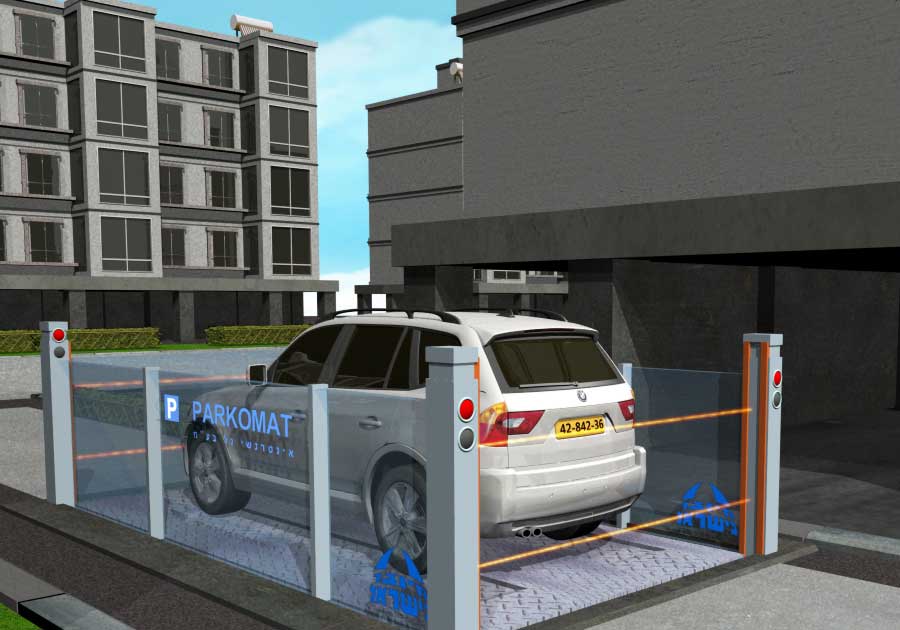 Automated Car parking Animation