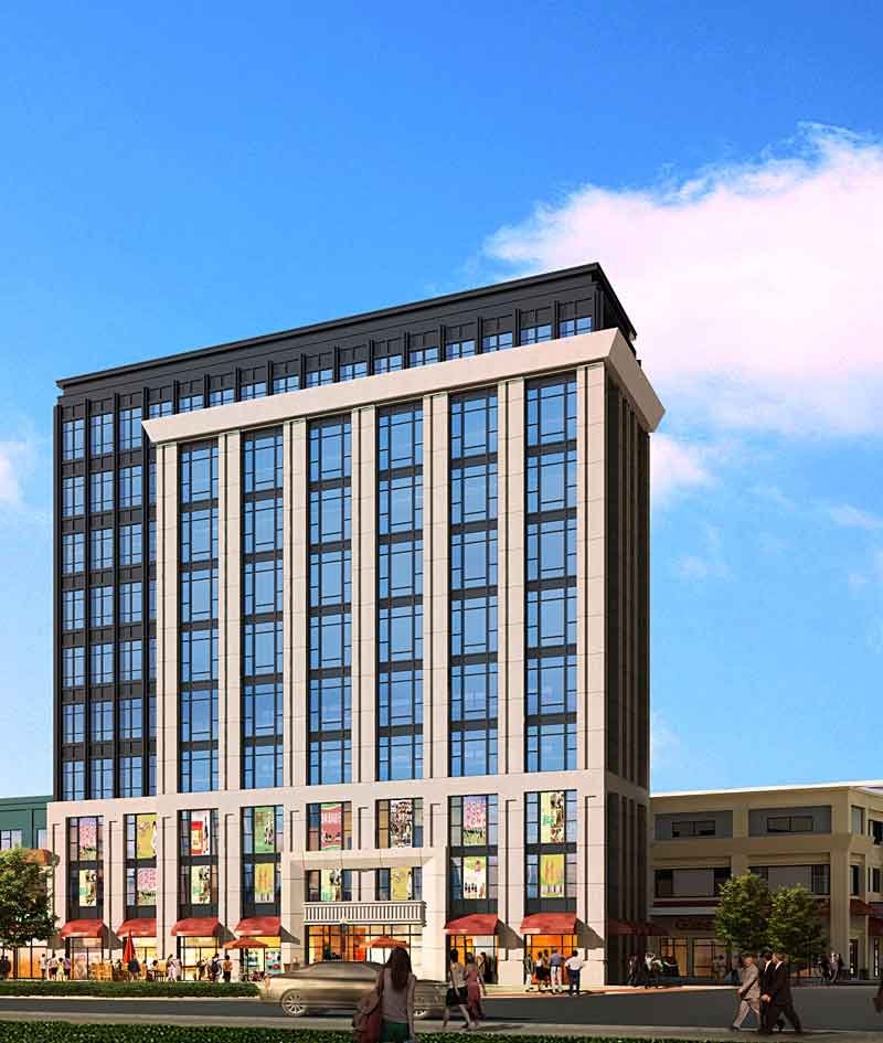 Apartment 3d exterior view