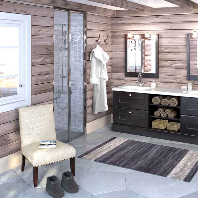 3D bathroom design for a home in Oslo, Norway