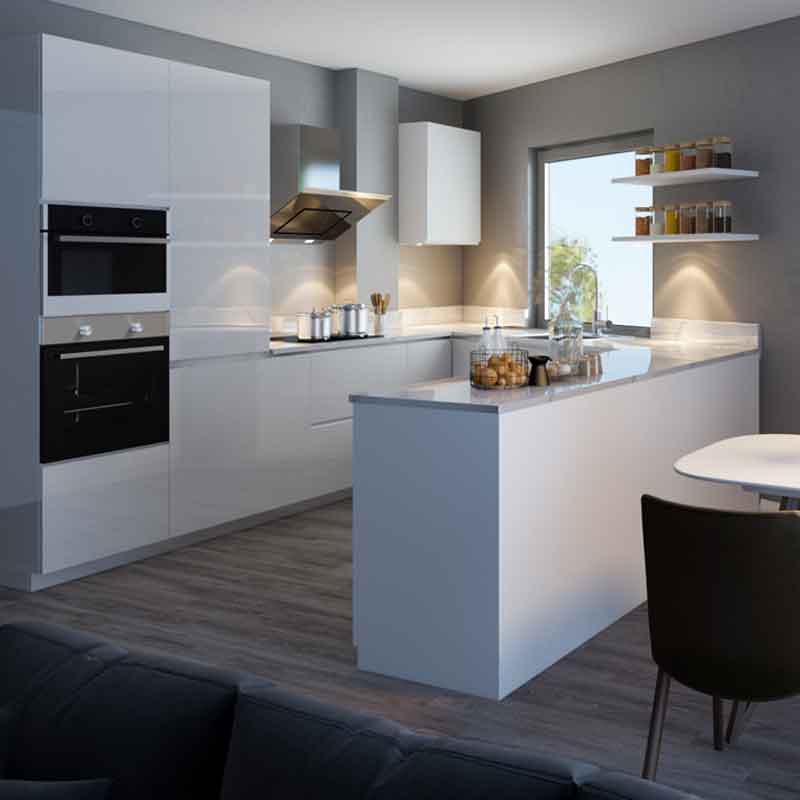 Apartment Bedroom 3D Design at 18-22 Grove Vale, East Dulwich, London