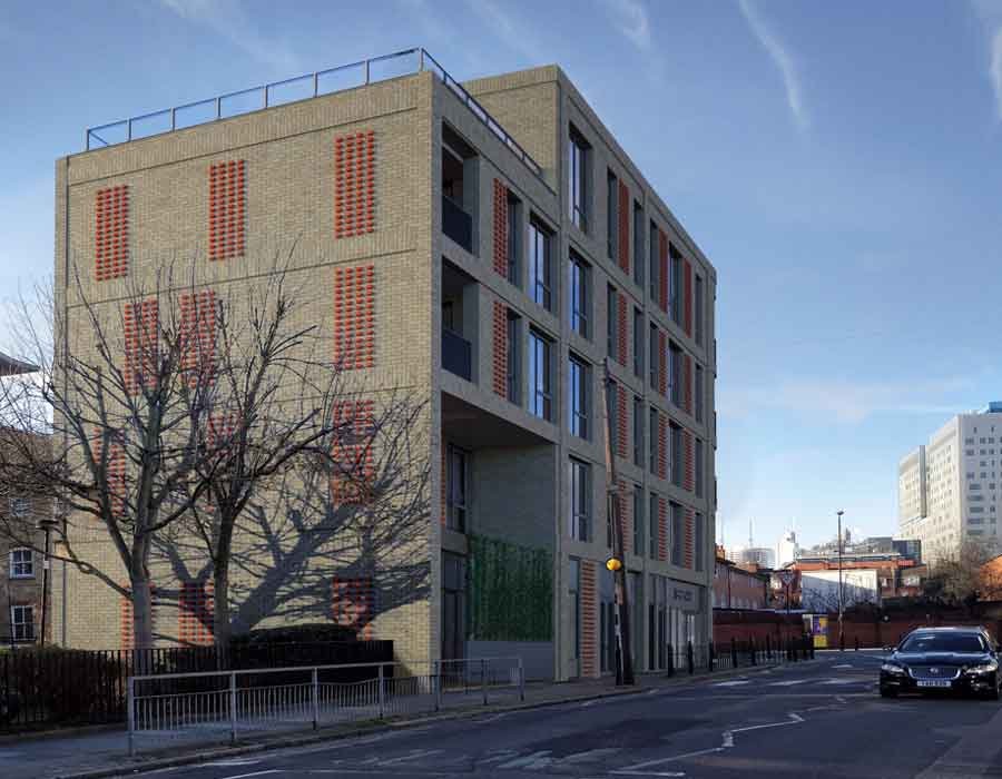 3D photomontage view of an apartment in London