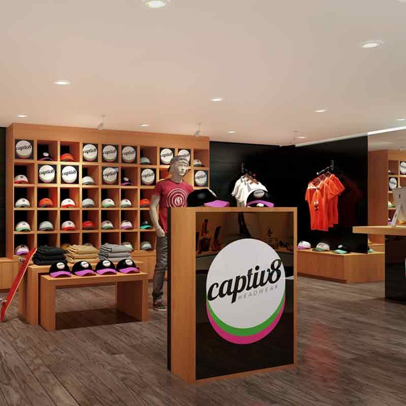 Photorealistic 3D Image of Captiv8 showroom in Dubai