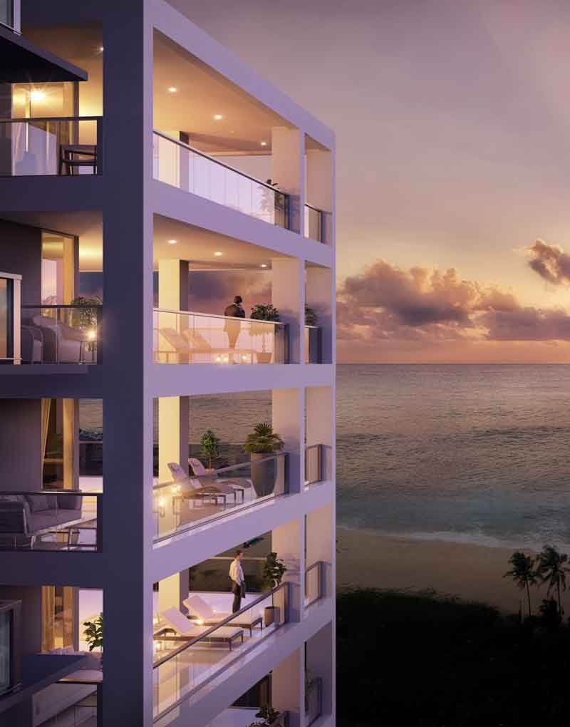 3D visualization of an apartment in Sri Lanka