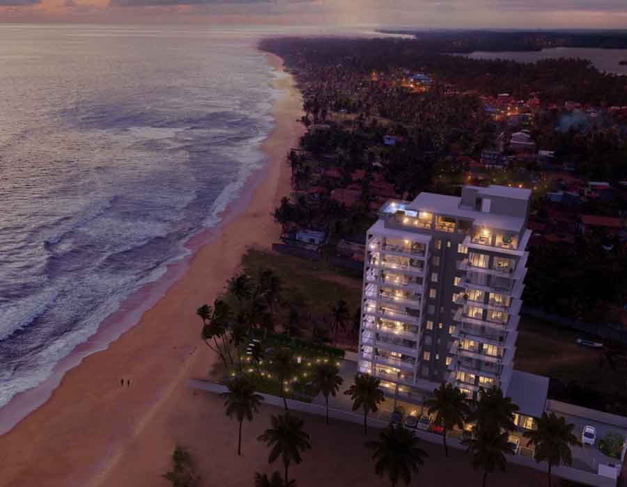 3D Photomontage rendering for an apartment in Sri Lanka