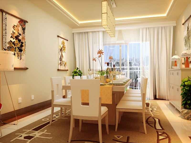 3d interior rendering for an apartment in Shenzhen, China