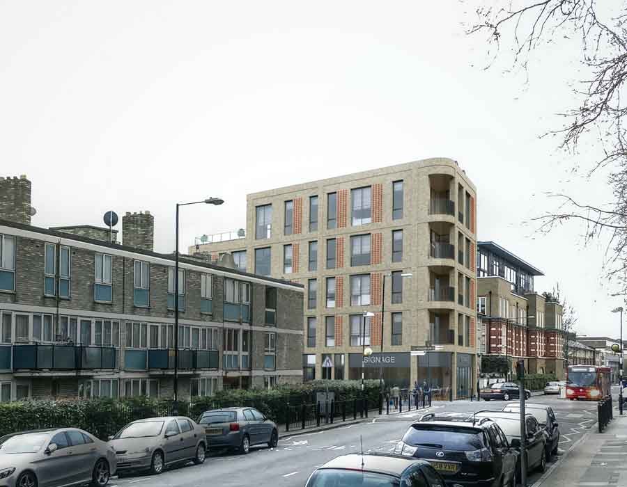 Cgi photo composite 3d render for an apartment