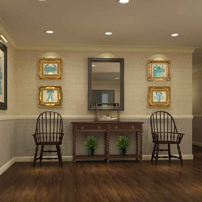 3D Lobby design for a house in New Rochelle, NY, United States