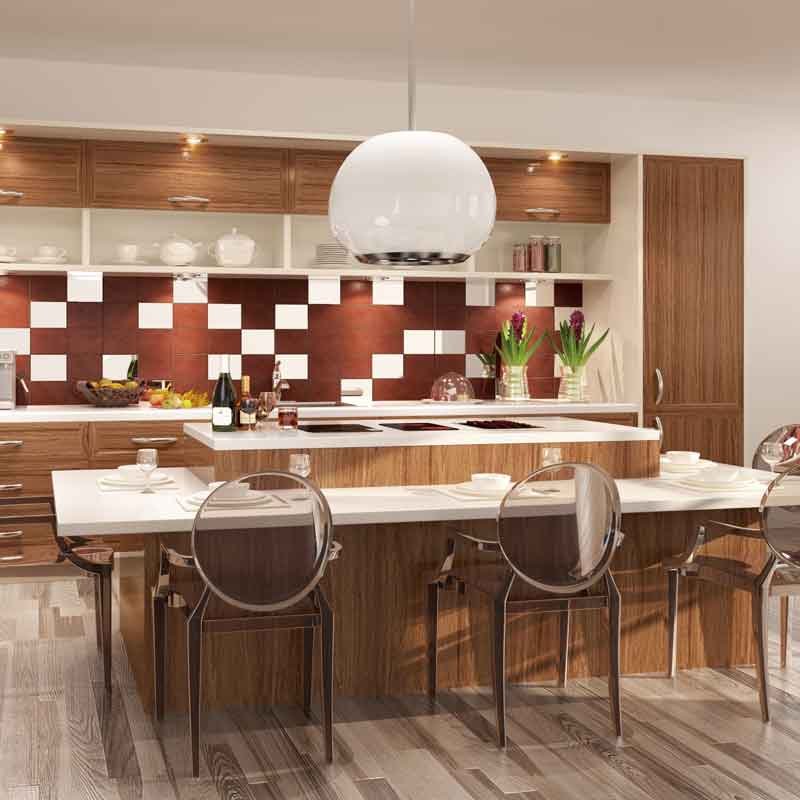 Kitchen interior 3d design
