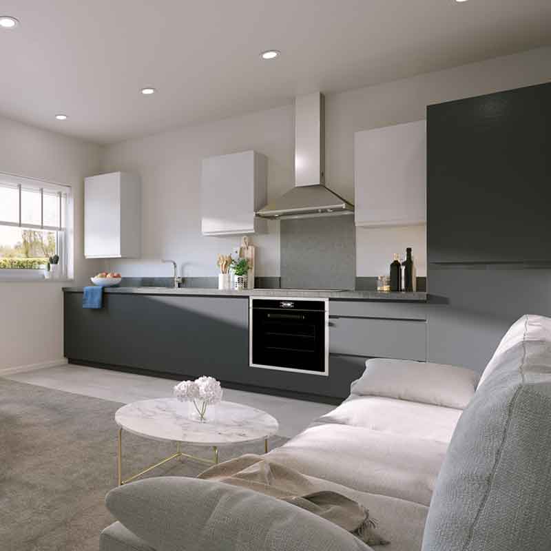 Kitchen 3D design and Rendering
