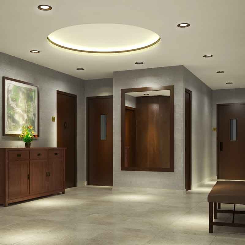 Apartment 3D lobby interior design in NY 10598, United States 