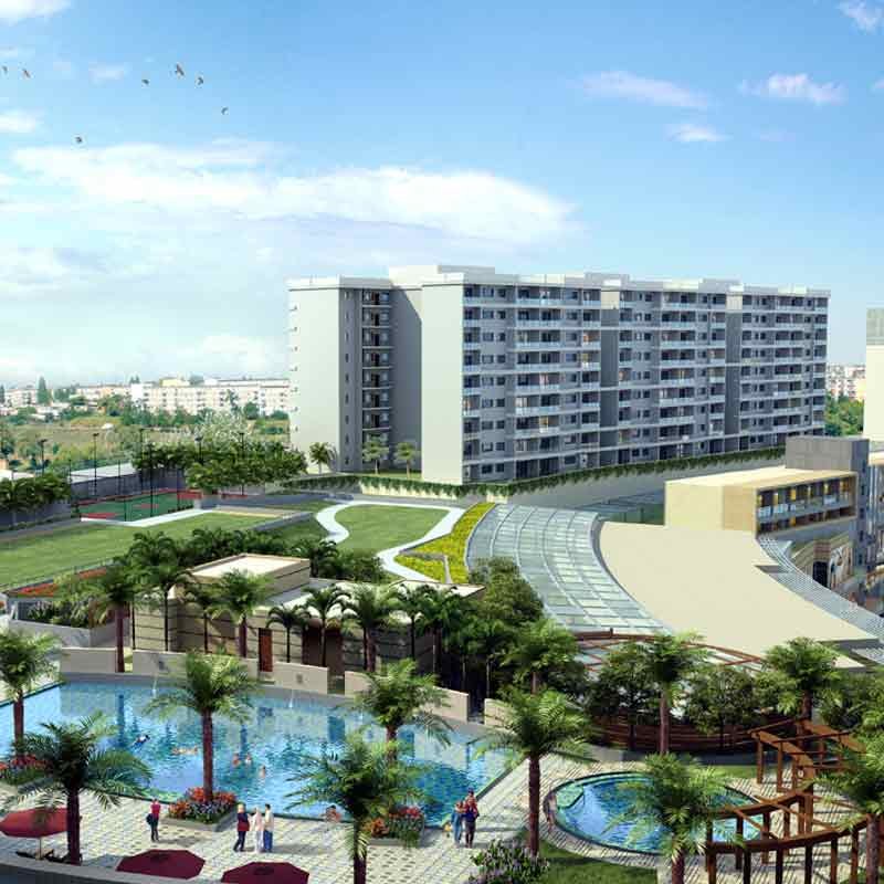 Exterior 3D view of Phoenix Marketcity Shopping Mall in Chennai, India
