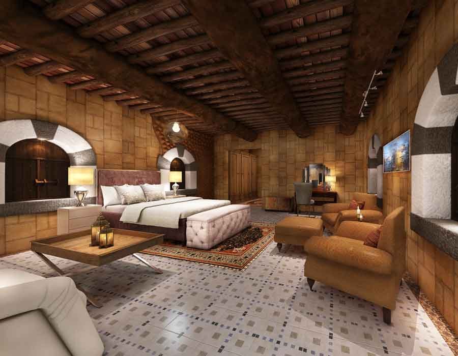 Master Bedroom 3D design for Rana's home in Dubai