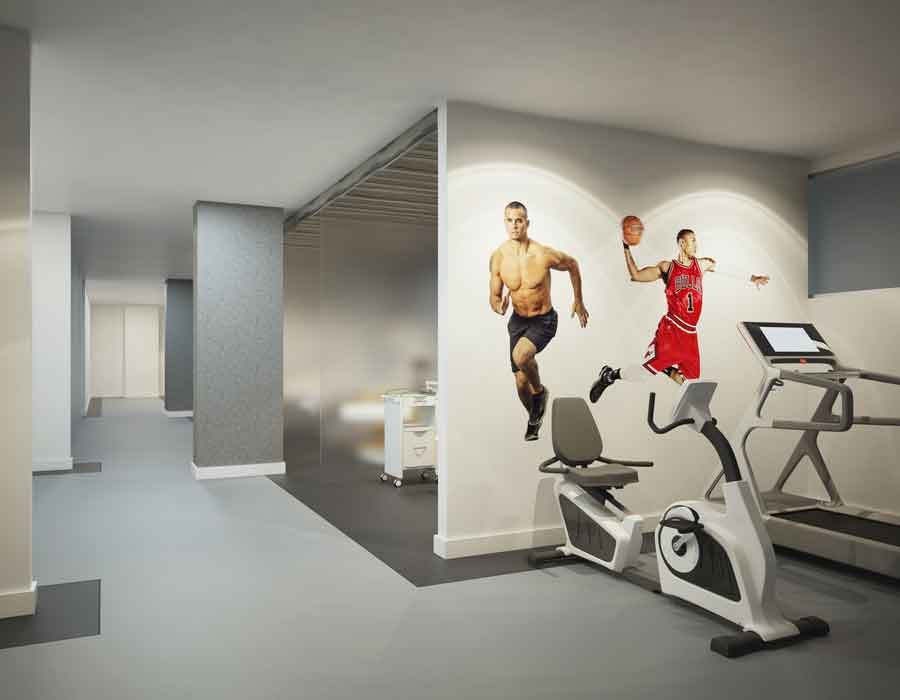 3D visualization for orthoports medicie centre in Dubai