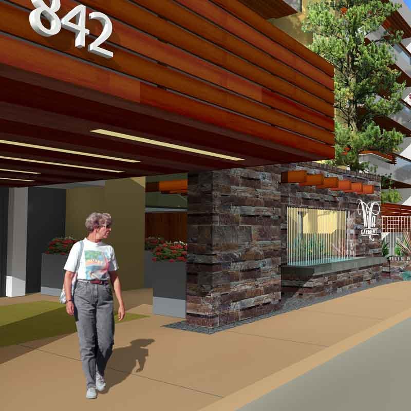 3D design and rendering for a retirement community living in Pasadena, California