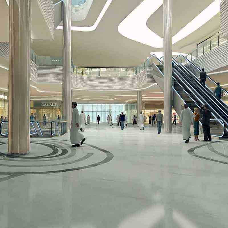 3D VR tour for the Muscat Mall shopping centre in Oman, Muscat.
