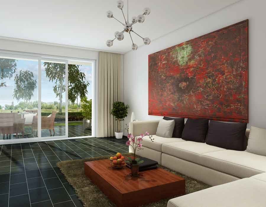 townhouse interior 3d rendering services