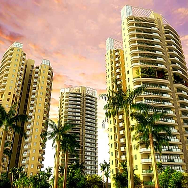 Residential township 3d rendering in Ghaziabad, India