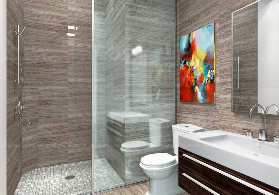 Bathroom 3d Interior Design And Rendering Auckland New Zealand