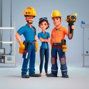 3D product installation animation showing step-by-step assembly process