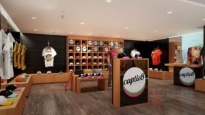 3D interior design and rendering for a showroom in Dubai