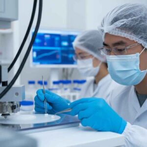 3D medical animation showing surgical bone implant for a Singapore medical device company