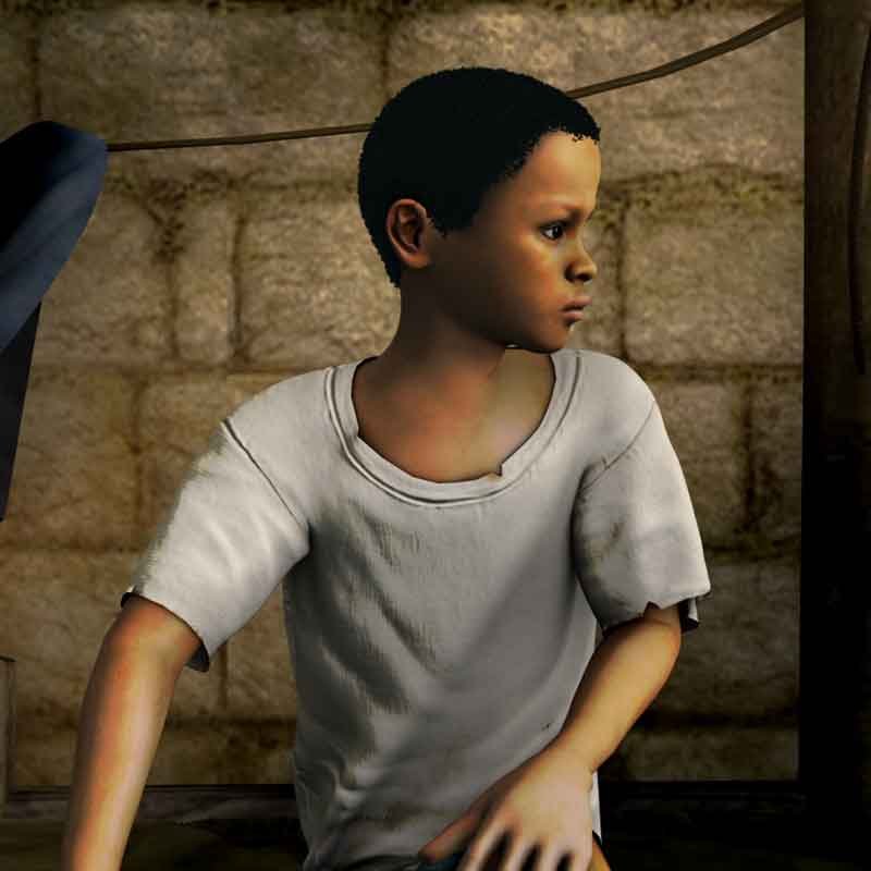 A still render view from a 3D institutional animation video