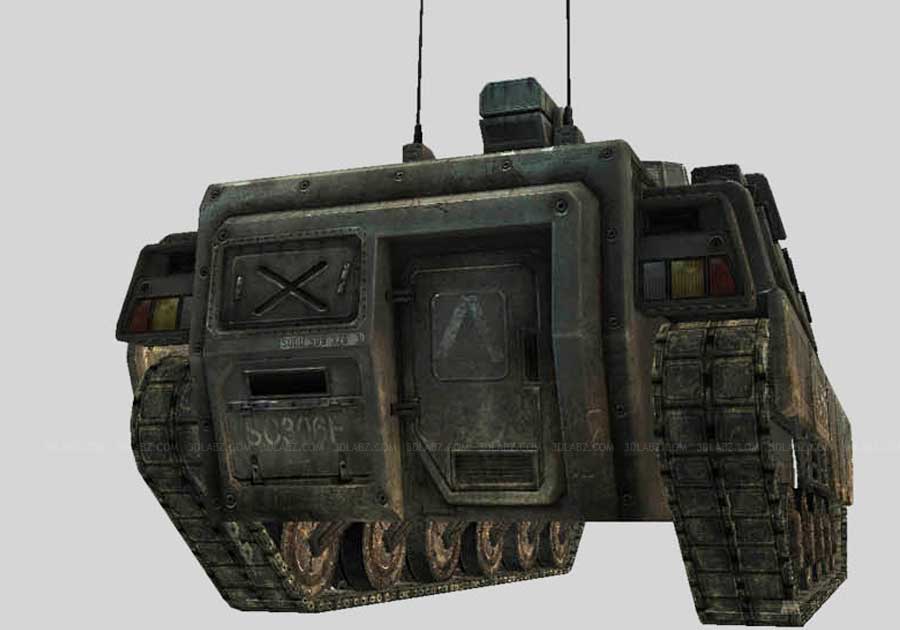 Battle Tank 3D Modeling