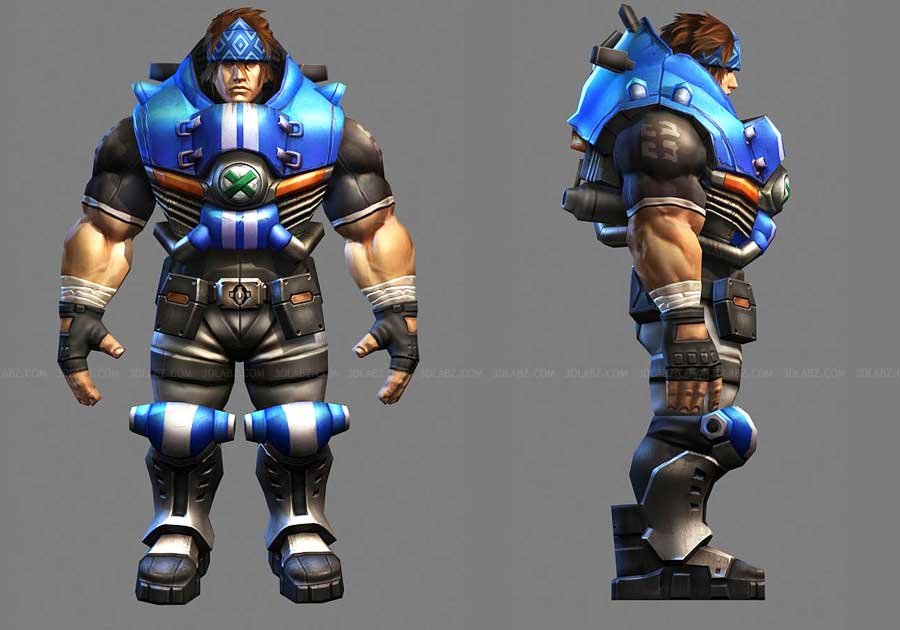 Warrior 3D Model