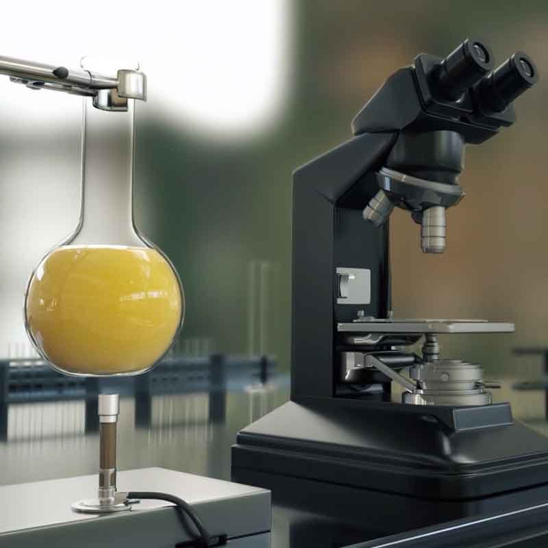 3D render from the animation video showing colostrum harvesting and storage procedure