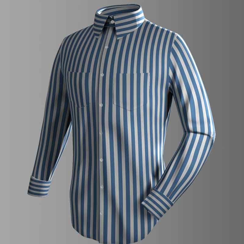 3D rendering for a shirt