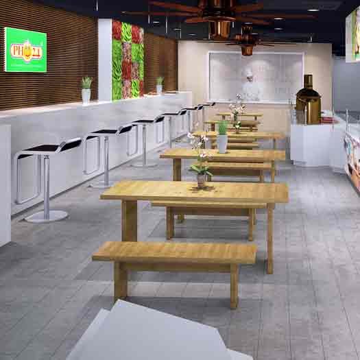 3D rendering created for a vietnamese restaurant in Australia