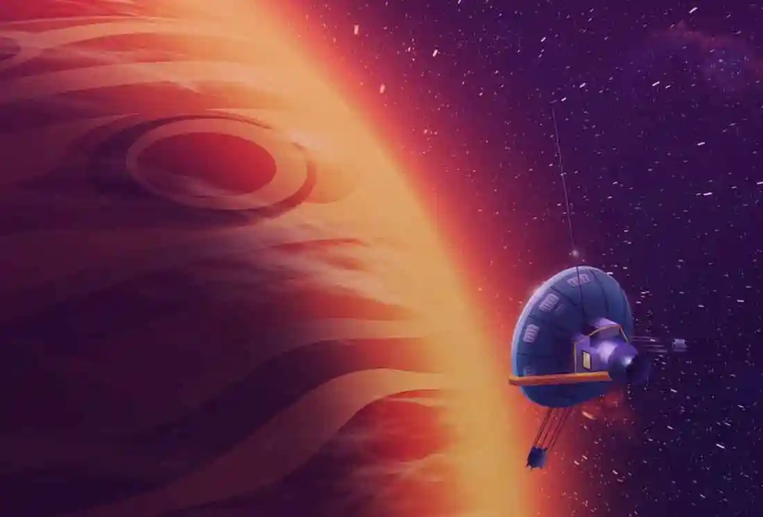 Scene from a scientific explainer motion graphics animation video